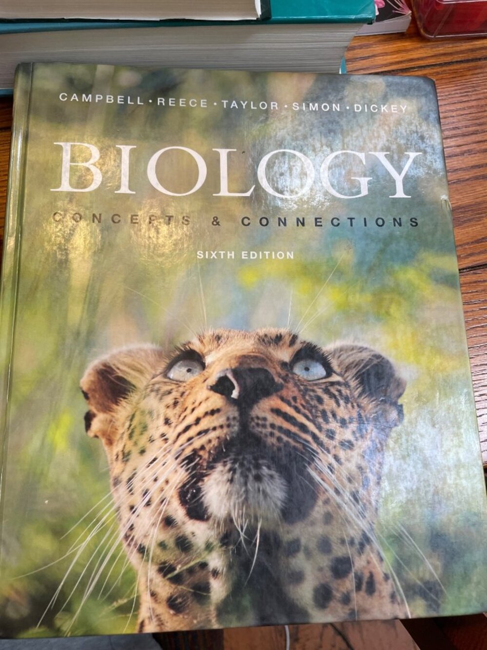Biology Concepts & Connections Sixth Edition Hardcover Textbook By Campbell Reec